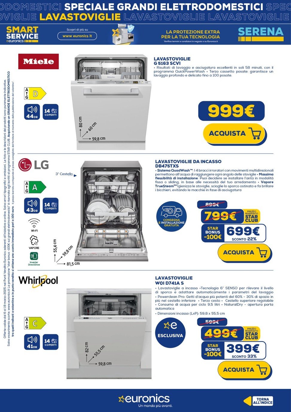 euronics - Volantino Euronics - Speciale Incasso valido dal 06/03 al 19/03 - page: 7