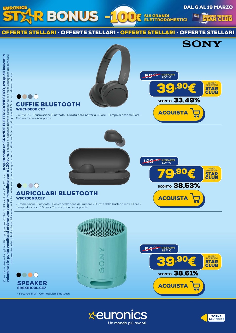 euronics - Volantino Euronics valido dal 06/03 al 19/03 - page: 18