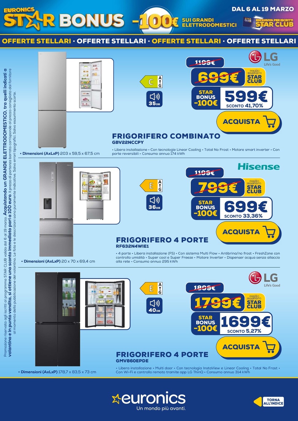 euronics - Volantino Euronics valido dal 06/03 al 19/03 - page: 6