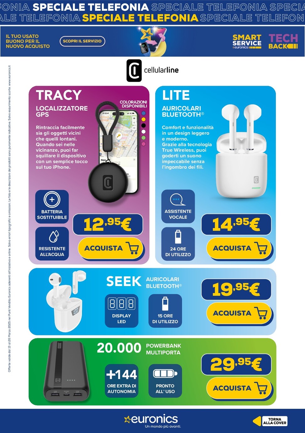 euronics - Volantino Euronics - Speciale Telefonia valido dal 13/03 al 26/03 - page: 10