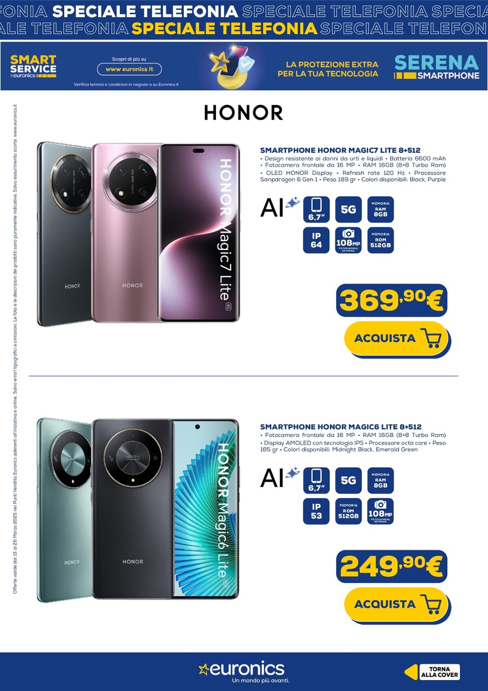 euronics - Volantino Euronics - Speciale Telefonia valido dal 13/03 al 26/03 - page: 7