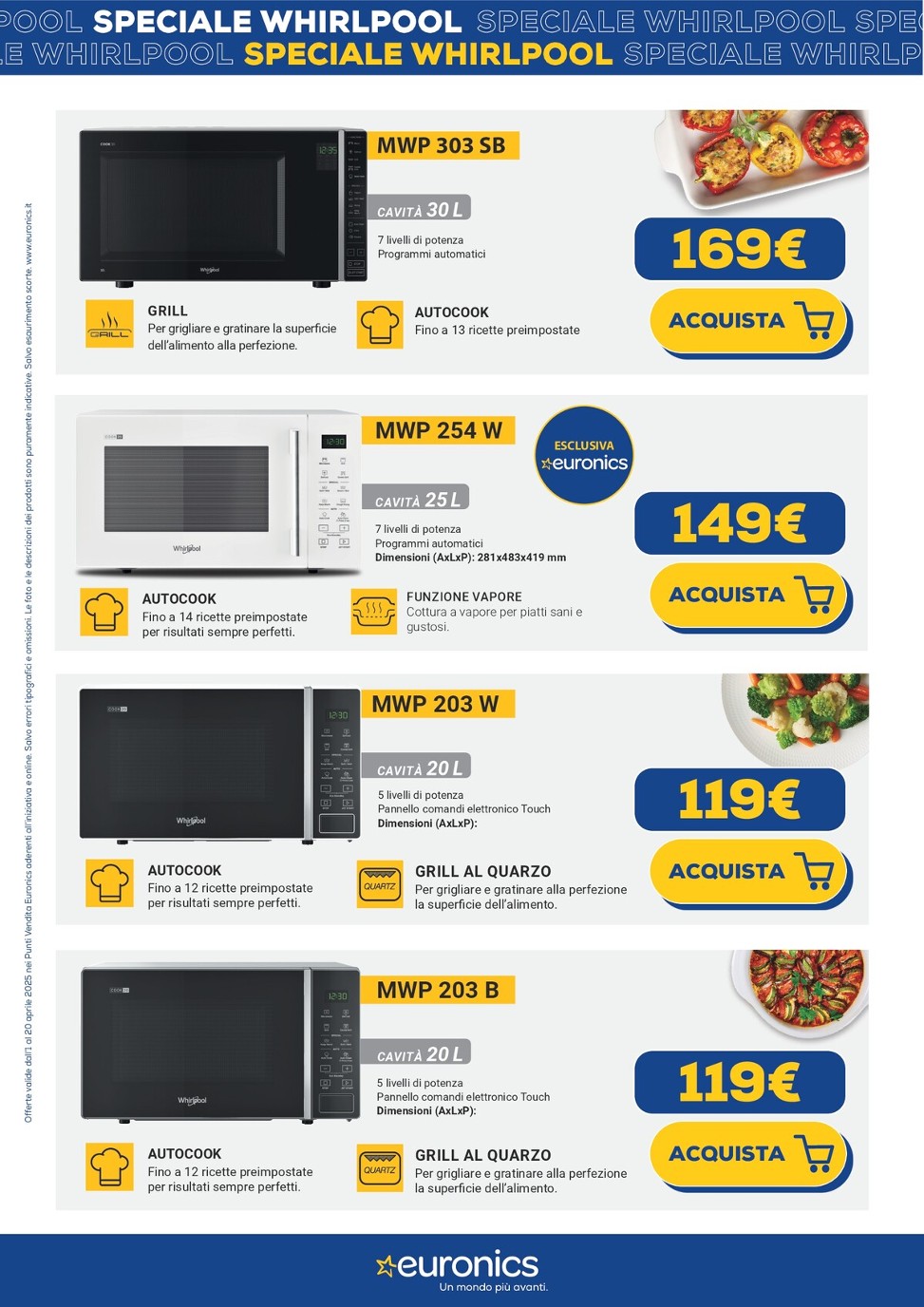 euronics - Volantino Euronics - Speciale Whirlpool valido dal 01/04 al 20/04 - page: 5