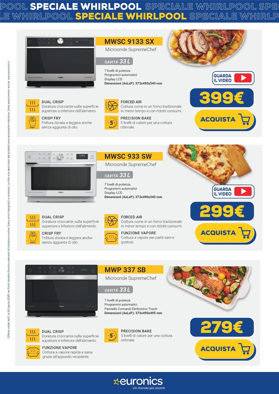 euronics - Volantino Euronics - Speciale Whirlpool valido dal 01/04 al 20/04 - page: 4