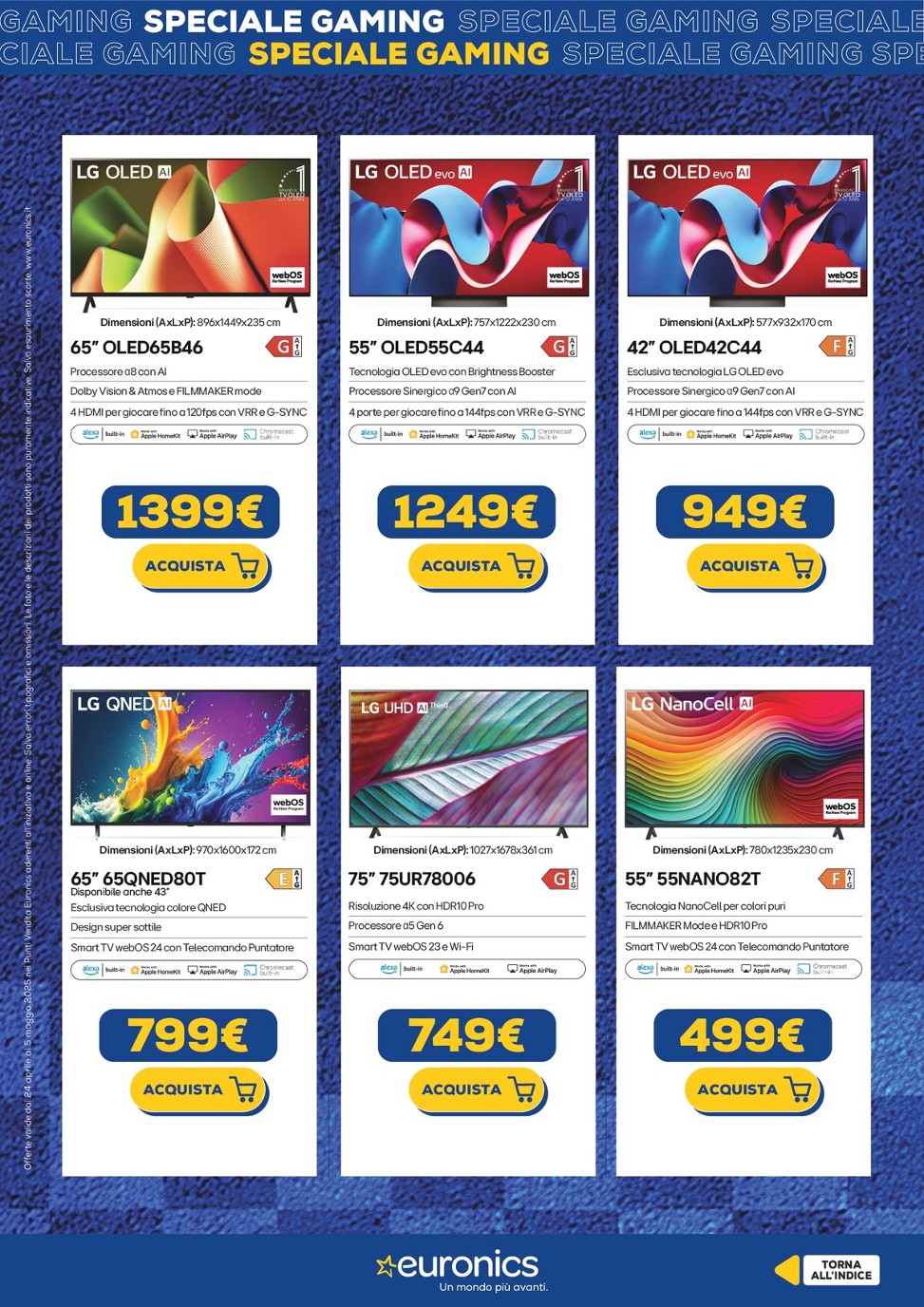 euronics - Volantino Euronics - Speciale Comicon valido dal 24/04 al 05/05 - page: 15