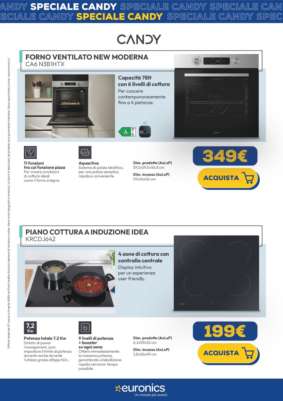 euronics - Volantino Euronics - Speciale Candy valido dal 23/04 al 07/05 - page: 7