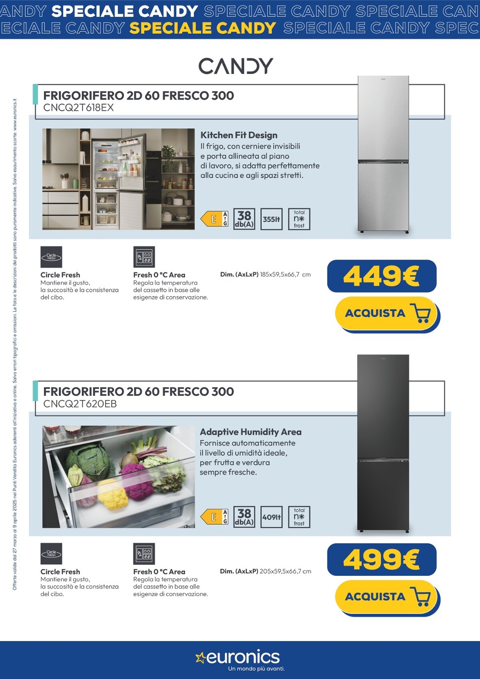 euronics - Volantino Euronics - Speciale Candy valido dal 23/04 al 07/05 - page: 11