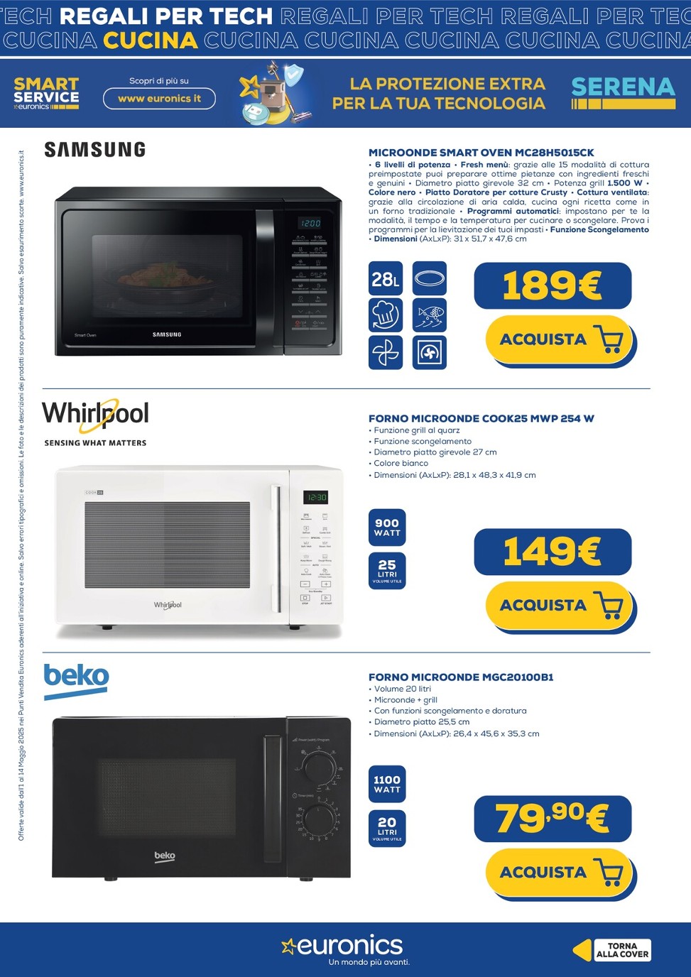 euronics - Volantino Euronics - Regali per tech valido dal 01/05 al 14/05 - page: 12