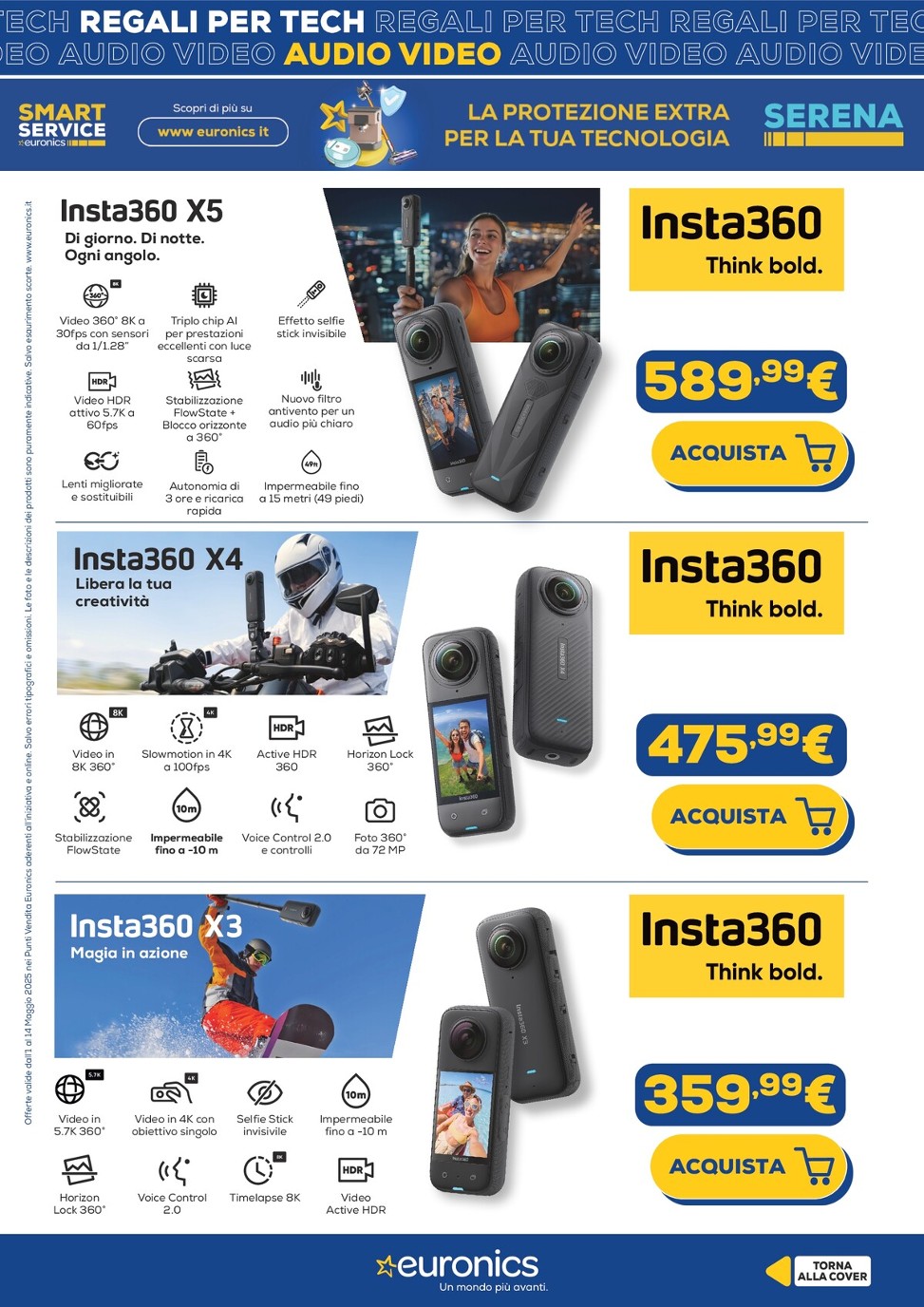 euronics - Volantino Euronics - Regali per tech valido dal 01/05 al 14/05 - page: 9