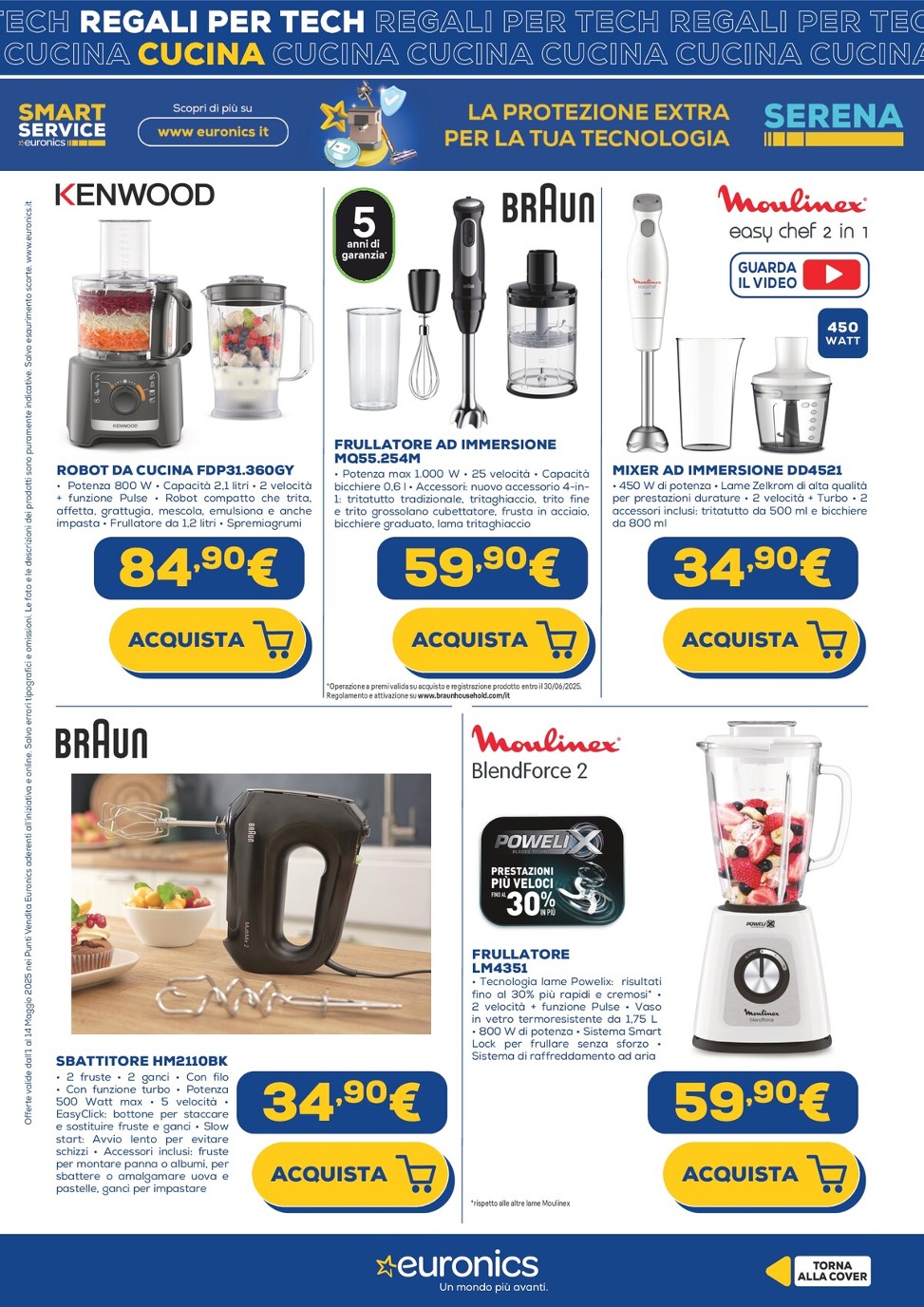 euronics - Volantino Euronics - Regali per tech valido dal 01/05 al 14/05 - page: 14