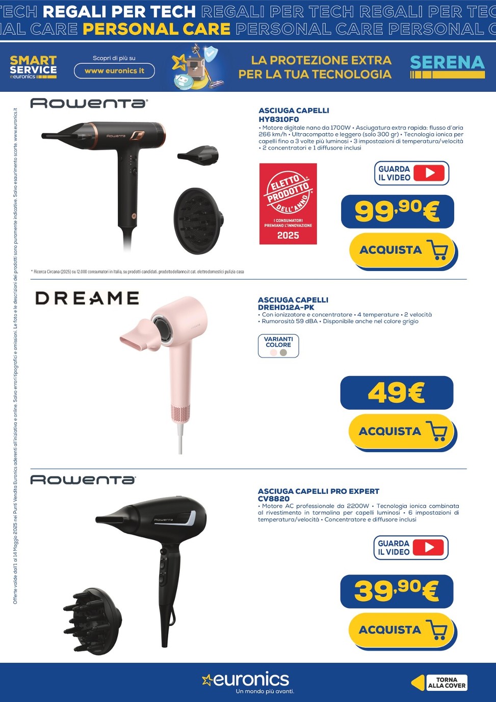 euronics - Volantino Euronics - Regali per tech valido dal 01/05 al 14/05 - page: 24