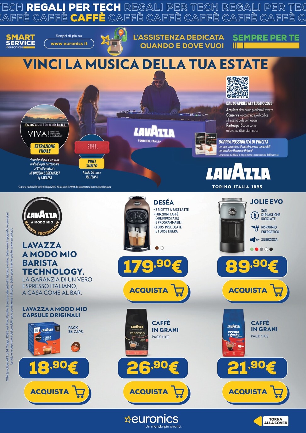 euronics - Volantino Euronics - Regali per tech valido dal 01/05 al 14/05 - page: 21