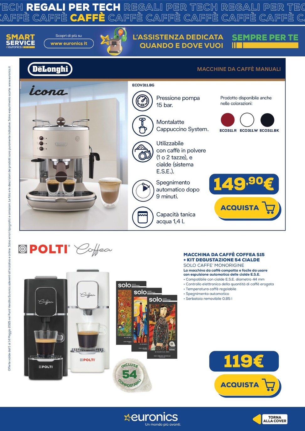 euronics - Volantino Euronics - Regali per tech valido dal 01/05 al 14/05 - page: 19