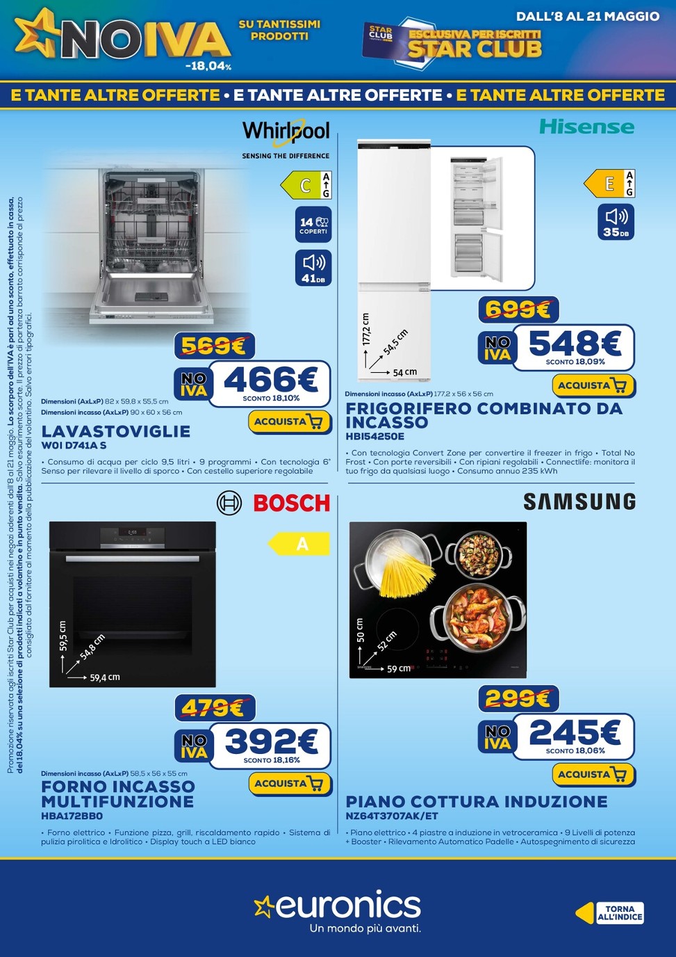 euronics - Volantino Euronics valido dal 08/05 al 21/05 - page: 25