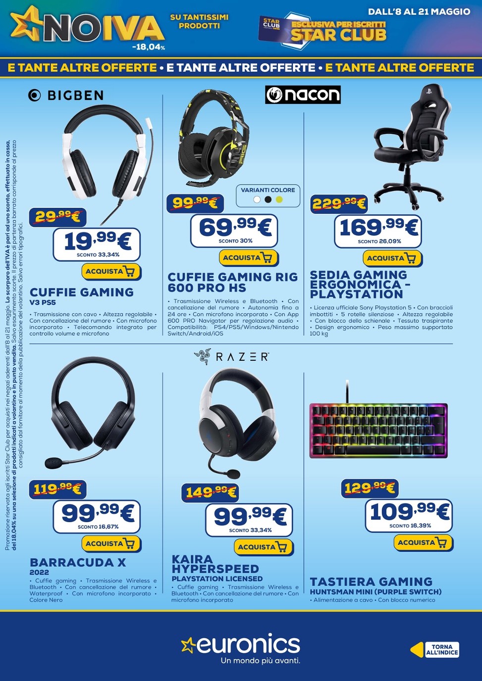 euronics - Volantino Euronics valido dal 08/05 al 21/05 - page: 14