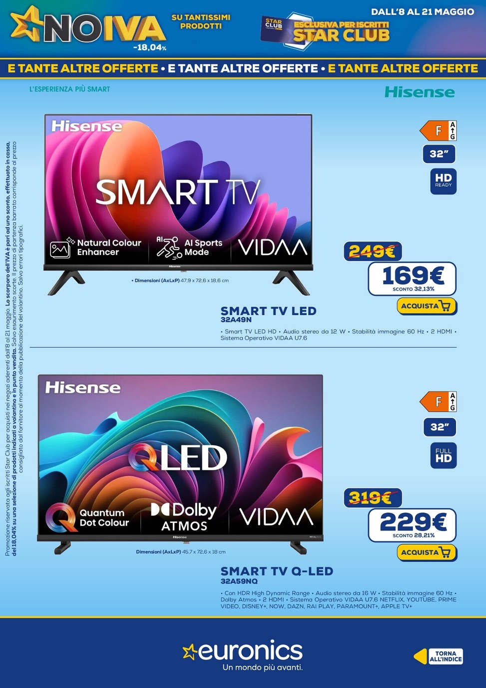 euronics - Volantino Euronics valido dal 08/05 al 21/05 - page: 16