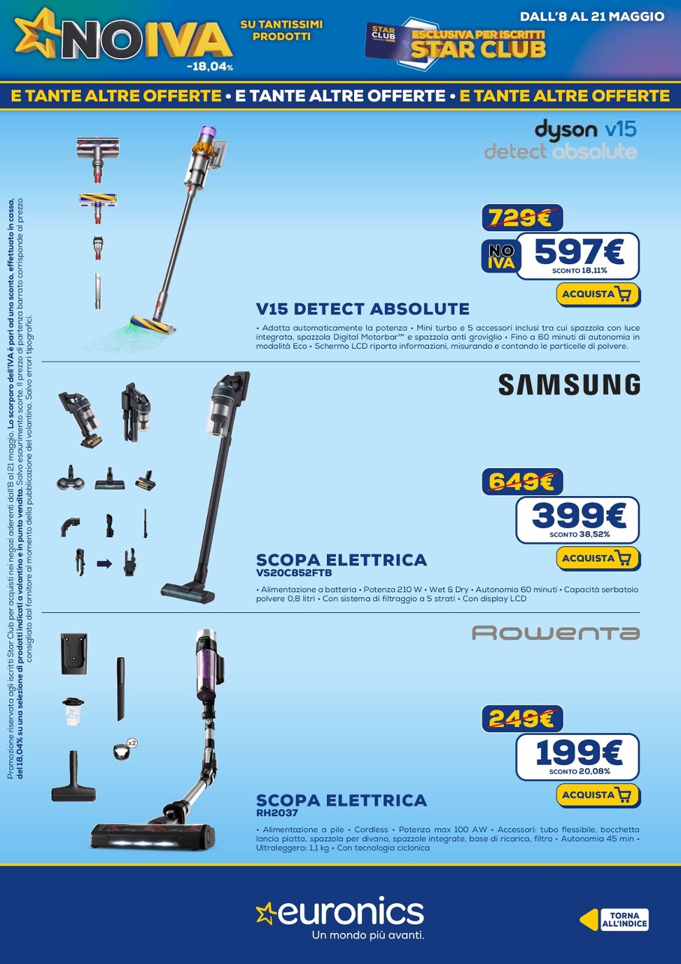 euronics - Volantino Euronics valido dal 08/05 al 21/05 - page: 27
