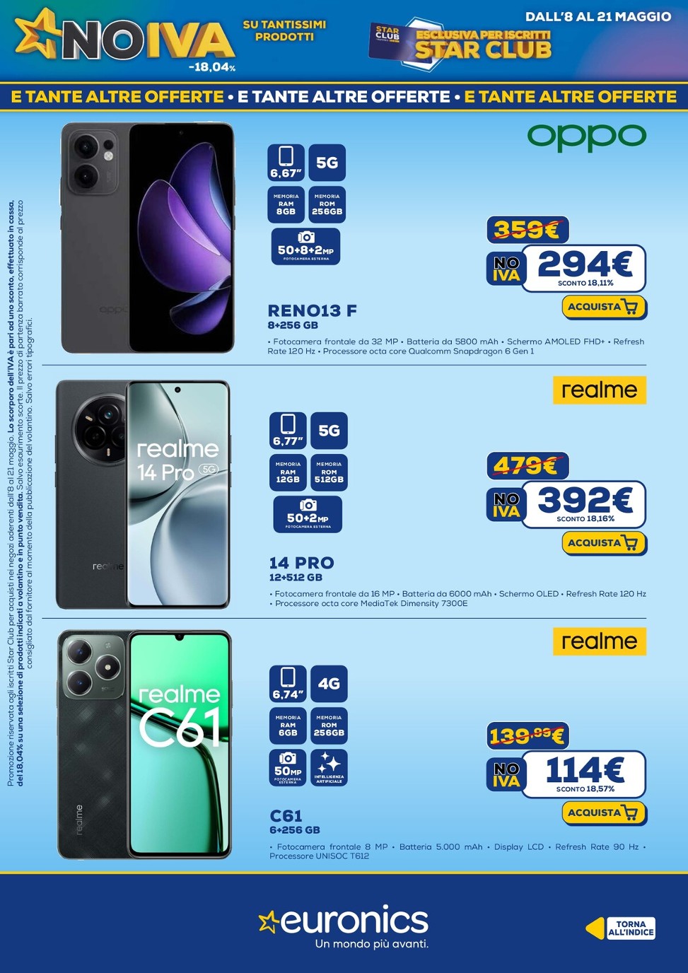euronics - Volantino Euronics valido dal 08/05 al 21/05 - page: 5