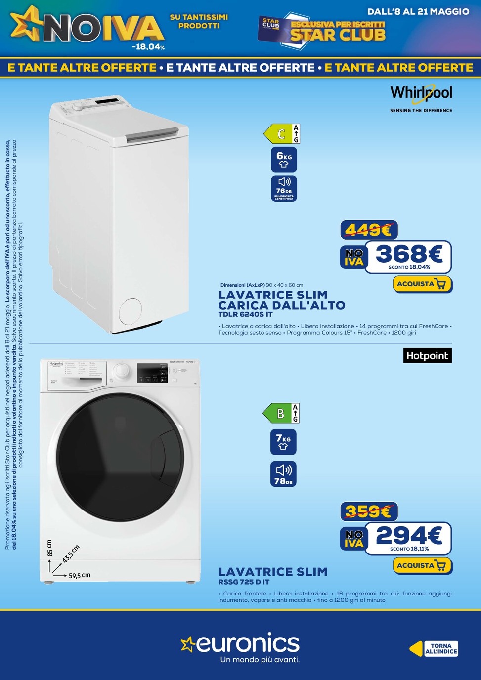 euronics - Volantino Euronics valido dal 08/05 al 21/05 - page: 26