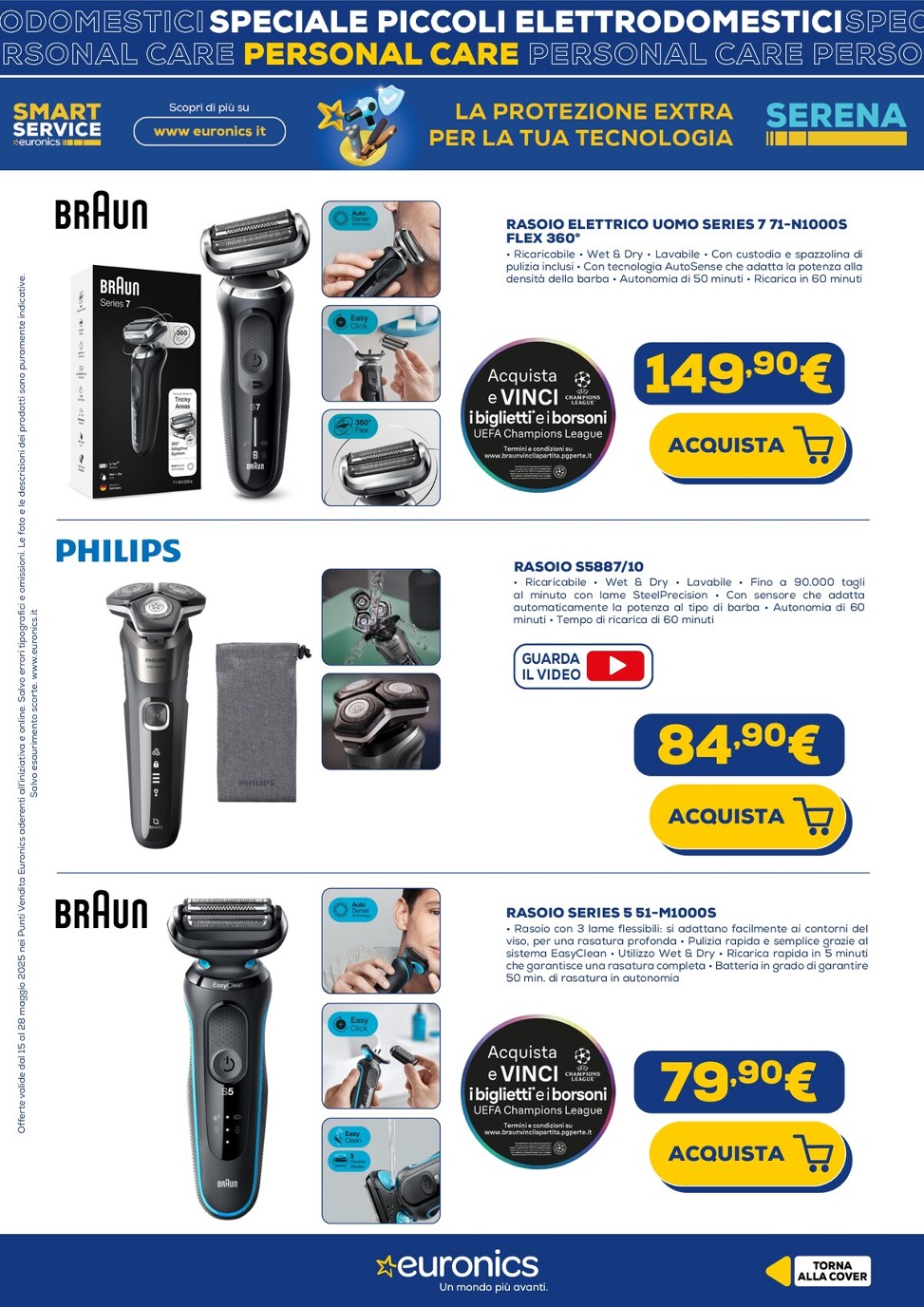 euronics - Volantino Euronics - Speciale Piccoli Elettrodomestici valido dal 15/05 al 28/05 - page: 16