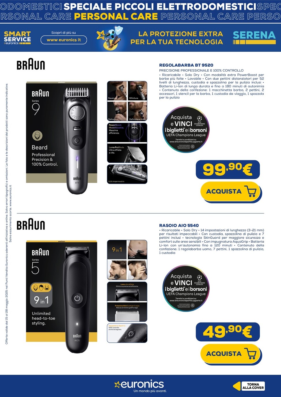 euronics - Volantino Euronics - Speciale Piccoli Elettrodomestici valido dal 15/05 al 28/05 - page: 18