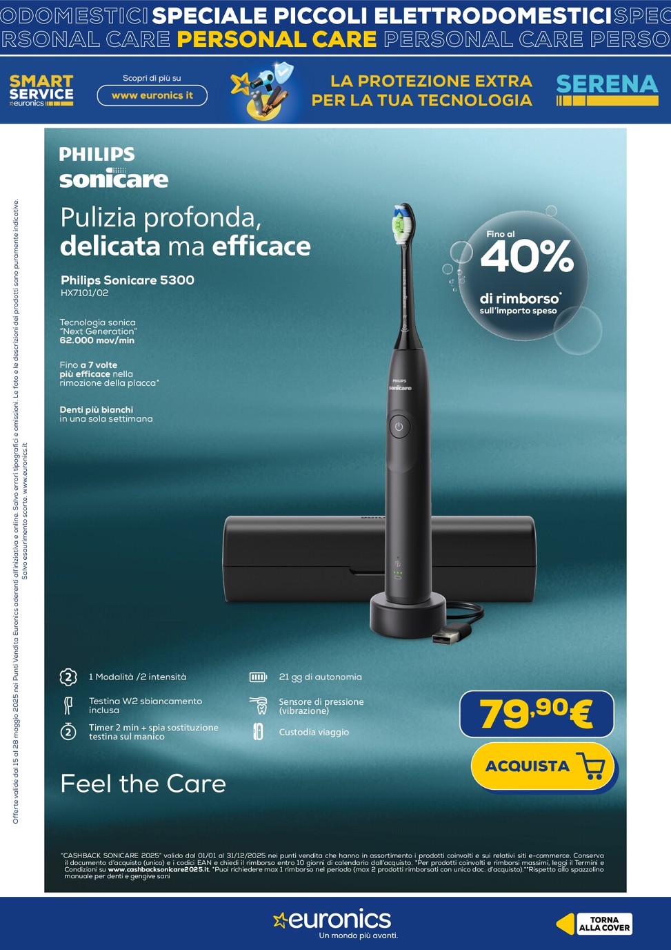 euronics - Volantino Euronics - Speciale Piccoli Elettrodomestici valido dal 15/05 al 28/05 - page: 22