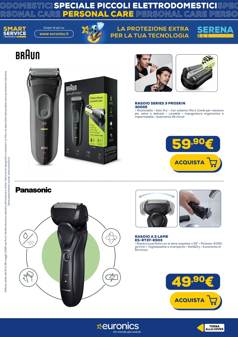 euronics - Volantino Euronics - Speciale Piccoli Elettrodomestici valido dal 15/05 al 28/05 - page: 17