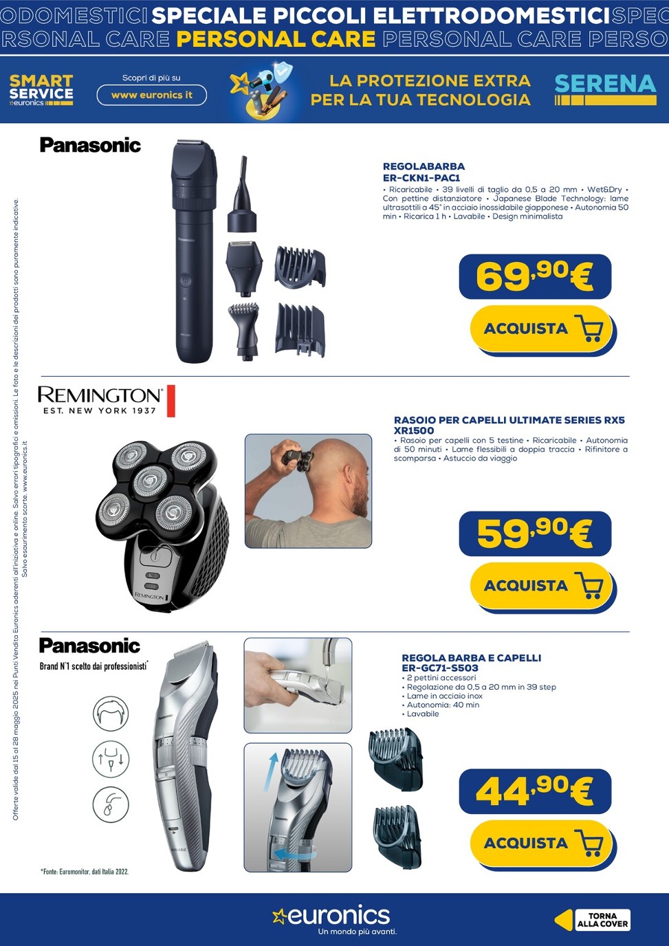 euronics - Volantino Euronics - Speciale Piccoli Elettrodomestici valido dal 15/05 al 28/05 - page: 20