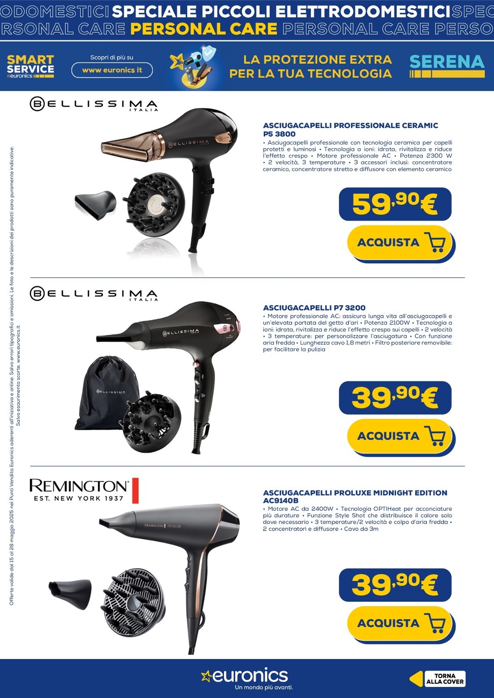 euronics - Volantino Euronics - Speciale Piccoli Elettrodomestici valido dal 15/05 al 28/05 - page: 4
