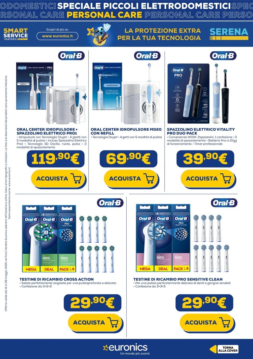 euronics - Volantino Euronics - Speciale Piccoli Elettrodomestici valido dal 15/05 al 28/05 - page: 24