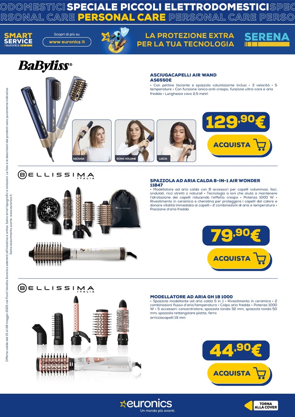 euronics - Volantino Euronics - Speciale Piccoli Elettrodomestici valido dal 15/05 al 28/05 - page: 9