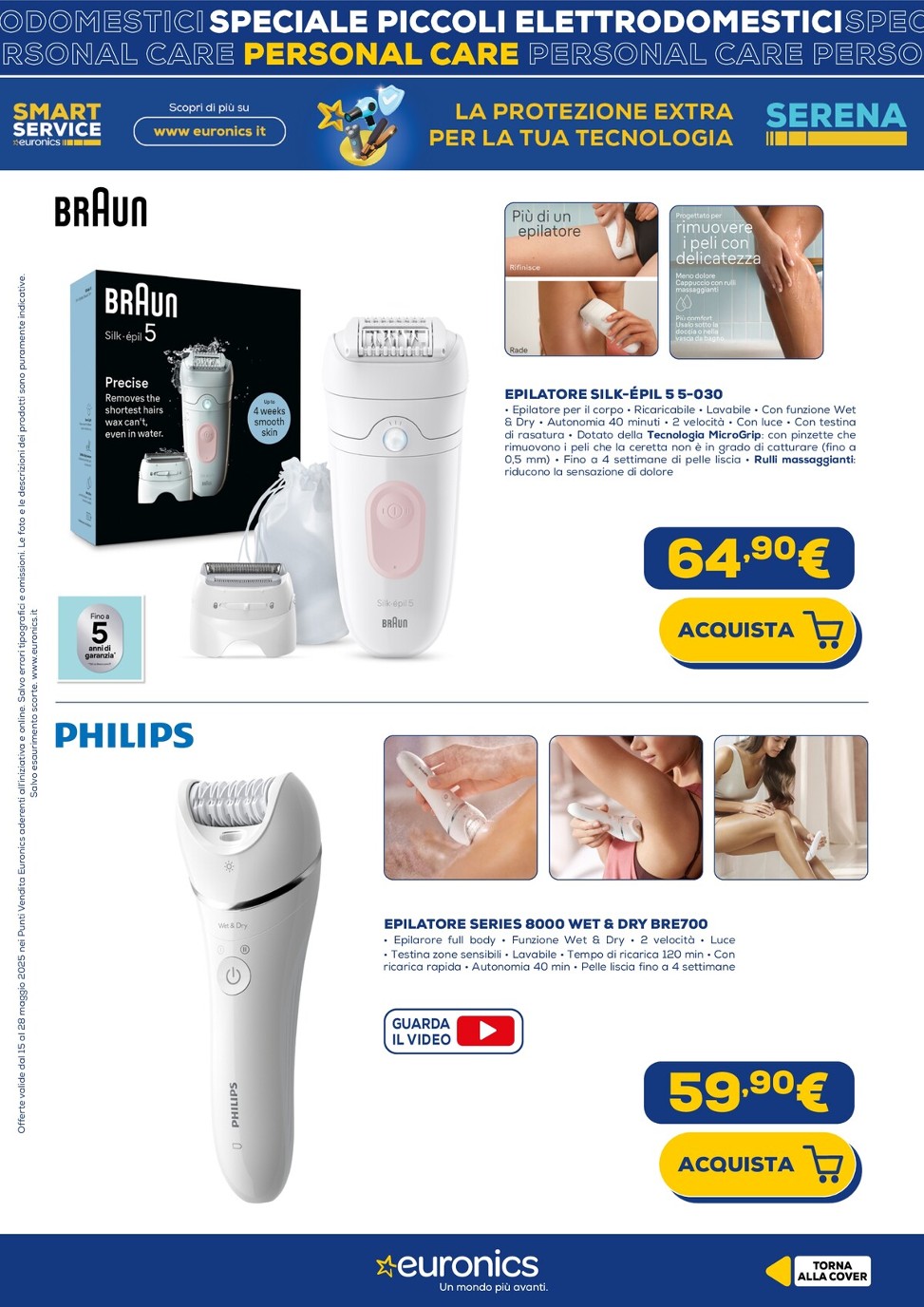 euronics - Volantino Euronics - Speciale Piccoli Elettrodomestici valido dal 15/05 al 28/05 - page: 15