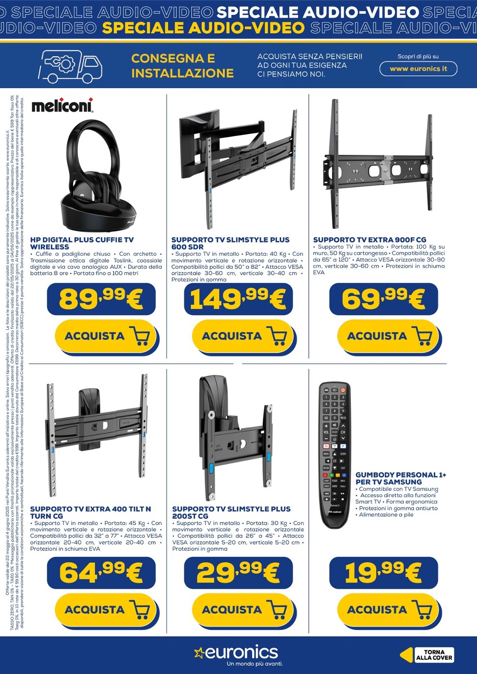 euronics - Volantino Euronics - Speciale Audio Video valido dal 22/05 al 04/06 - page: 14