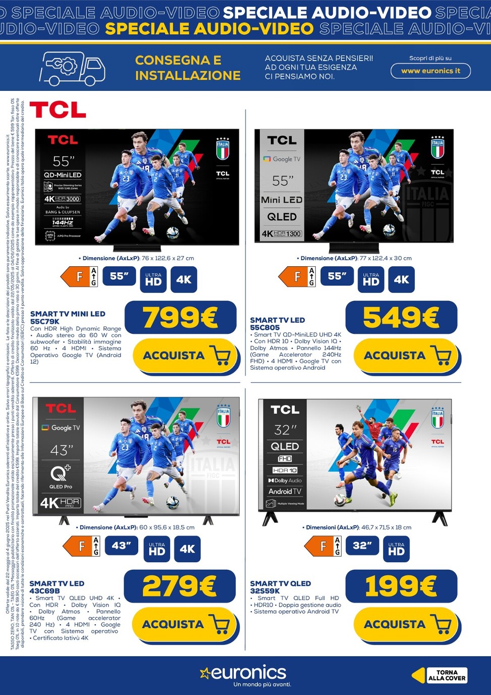 euronics - Volantino Euronics - Speciale Audio Video valido dal 22/05 al 04/06 - page: 9