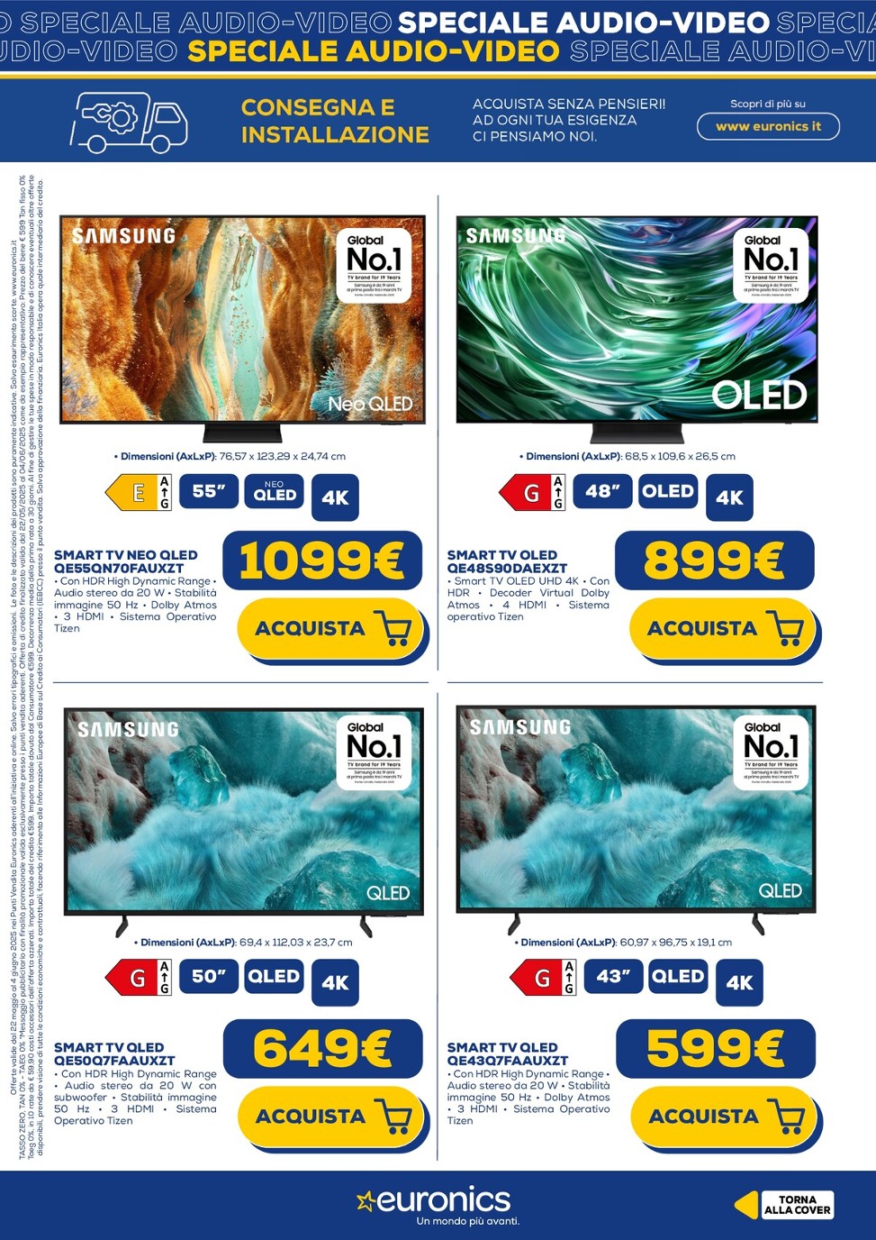 euronics - Volantino Euronics - Speciale Audio Video valido dal 22/05 al 04/06 - page: 13