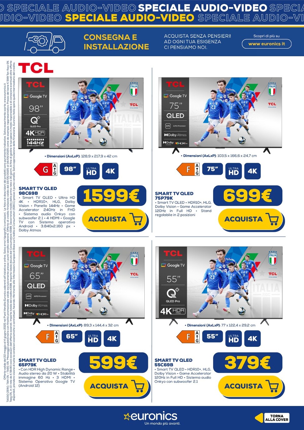 euronics - Volantino Euronics - Speciale Audio Video valido dal 22/05 al 04/06 - page: 8