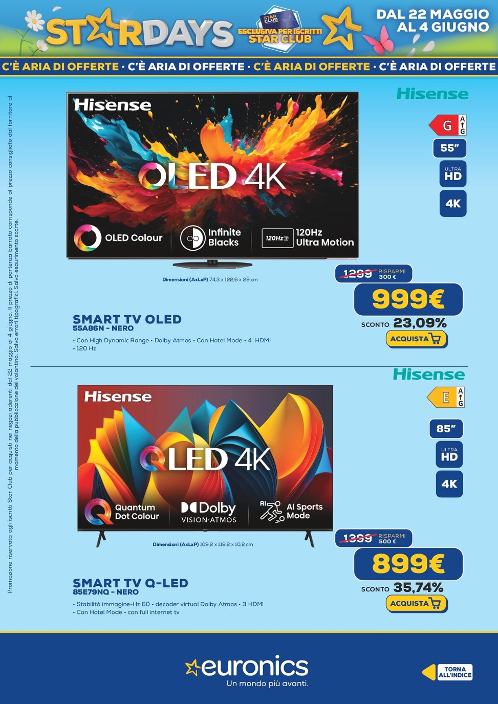 euronics - Volantino Euronics - Star Days valido dal 22/05 al 04/06 - page: 15