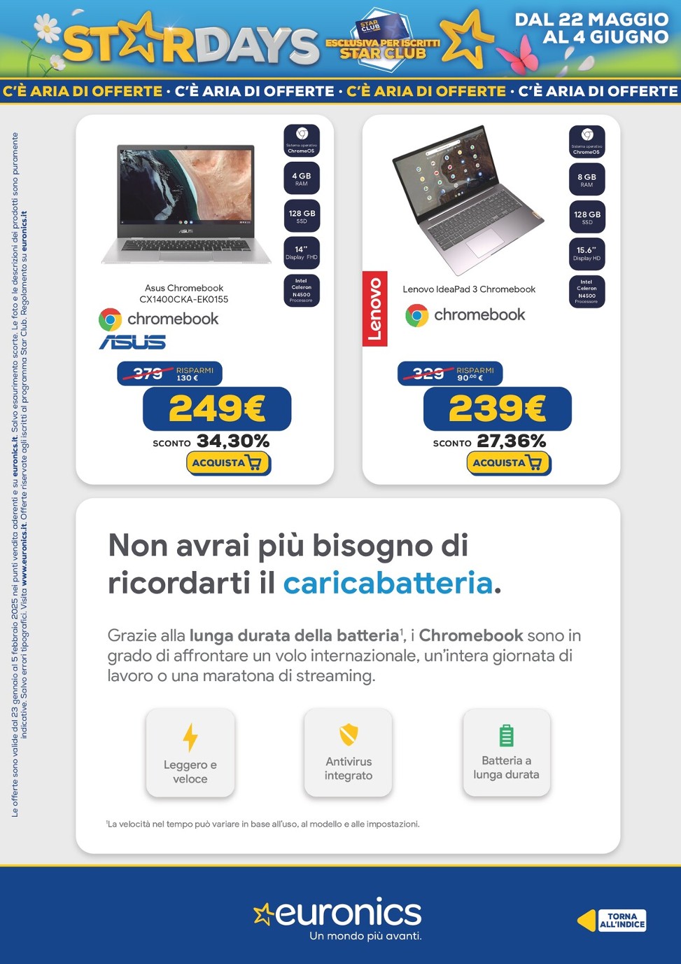 euronics - Volantino Euronics - Star Days valido dal 22/05 al 04/06 - page: 9