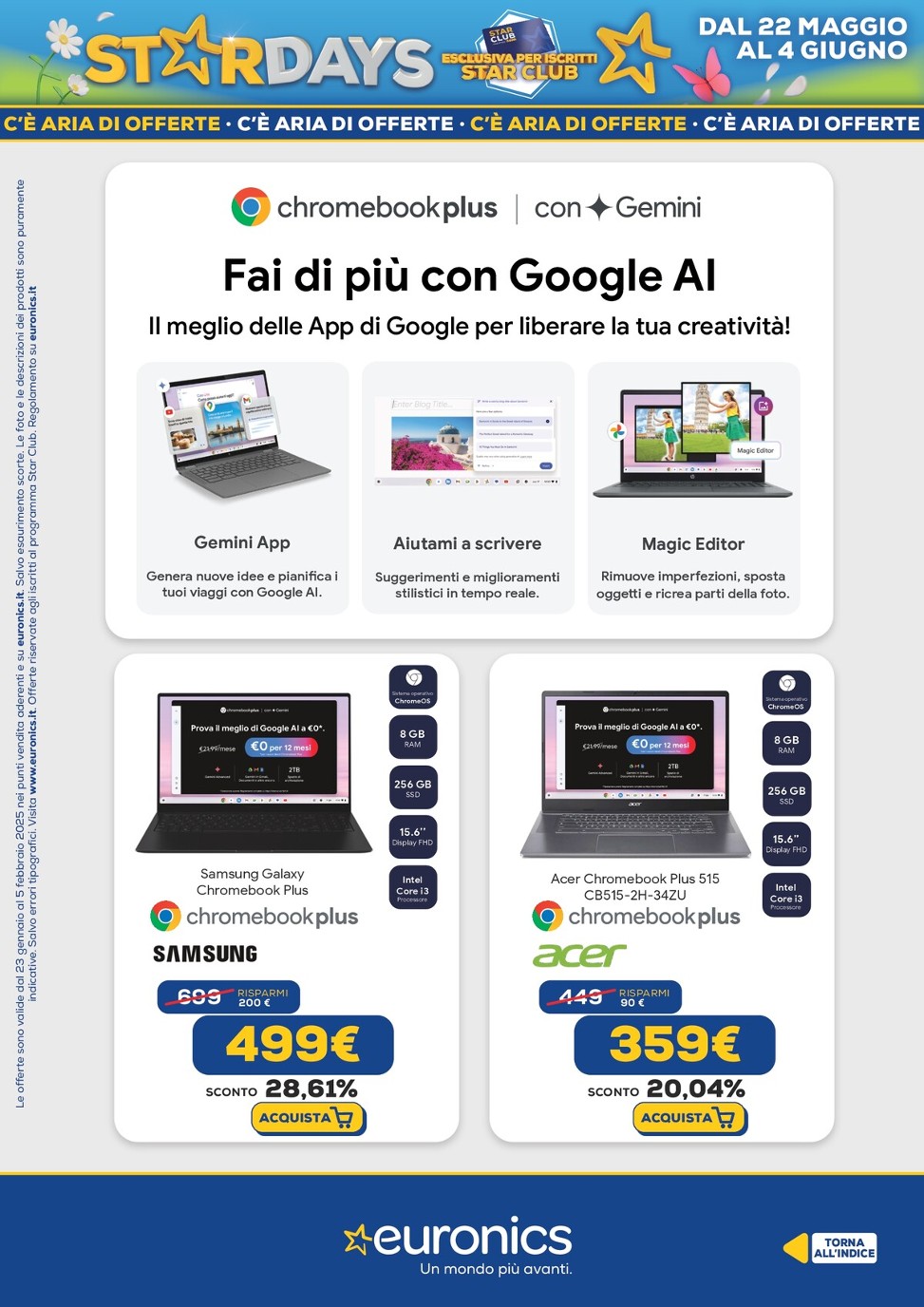 euronics - Volantino Euronics - Star Days valido dal 22/05 al 04/06 - page: 7