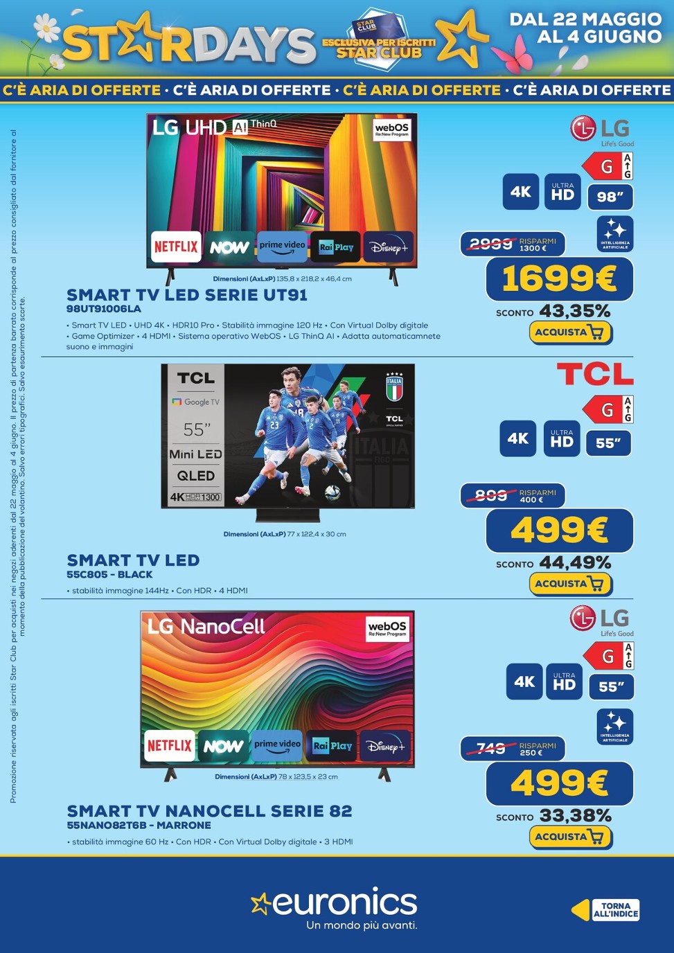 euronics - Volantino Euronics - Star Days valido dal 22/05 al 04/06 - page: 14