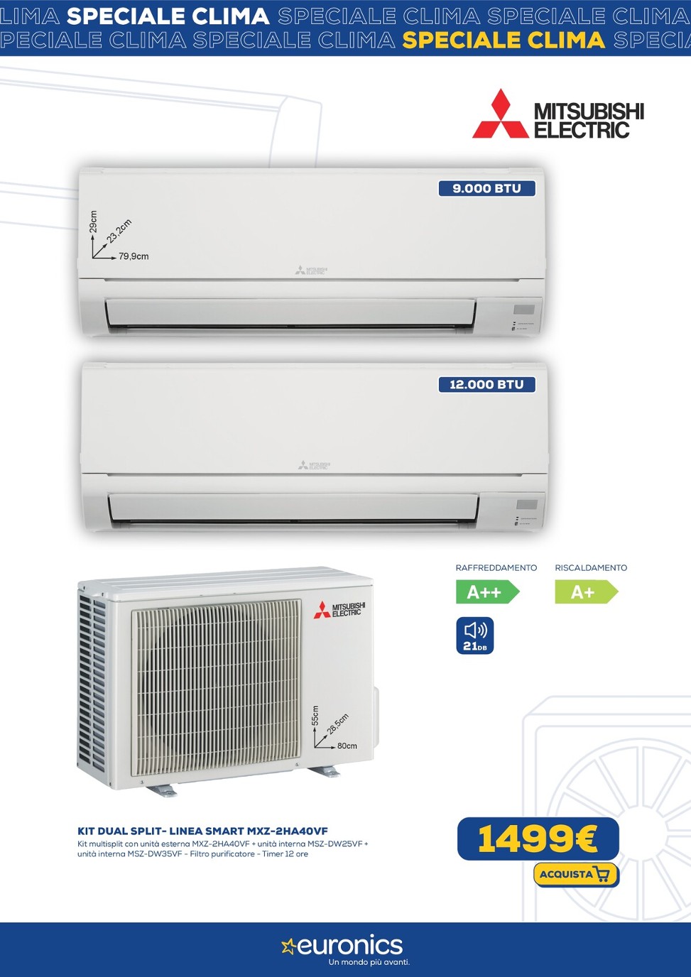 euronics - Volantino Euronics - Speciale Clima valido dal 29/05 al 18/06 - page: 13 euronics - Volantino Euronics - Speciale Clima valido dal 29/05 al 18/06 - page: 13