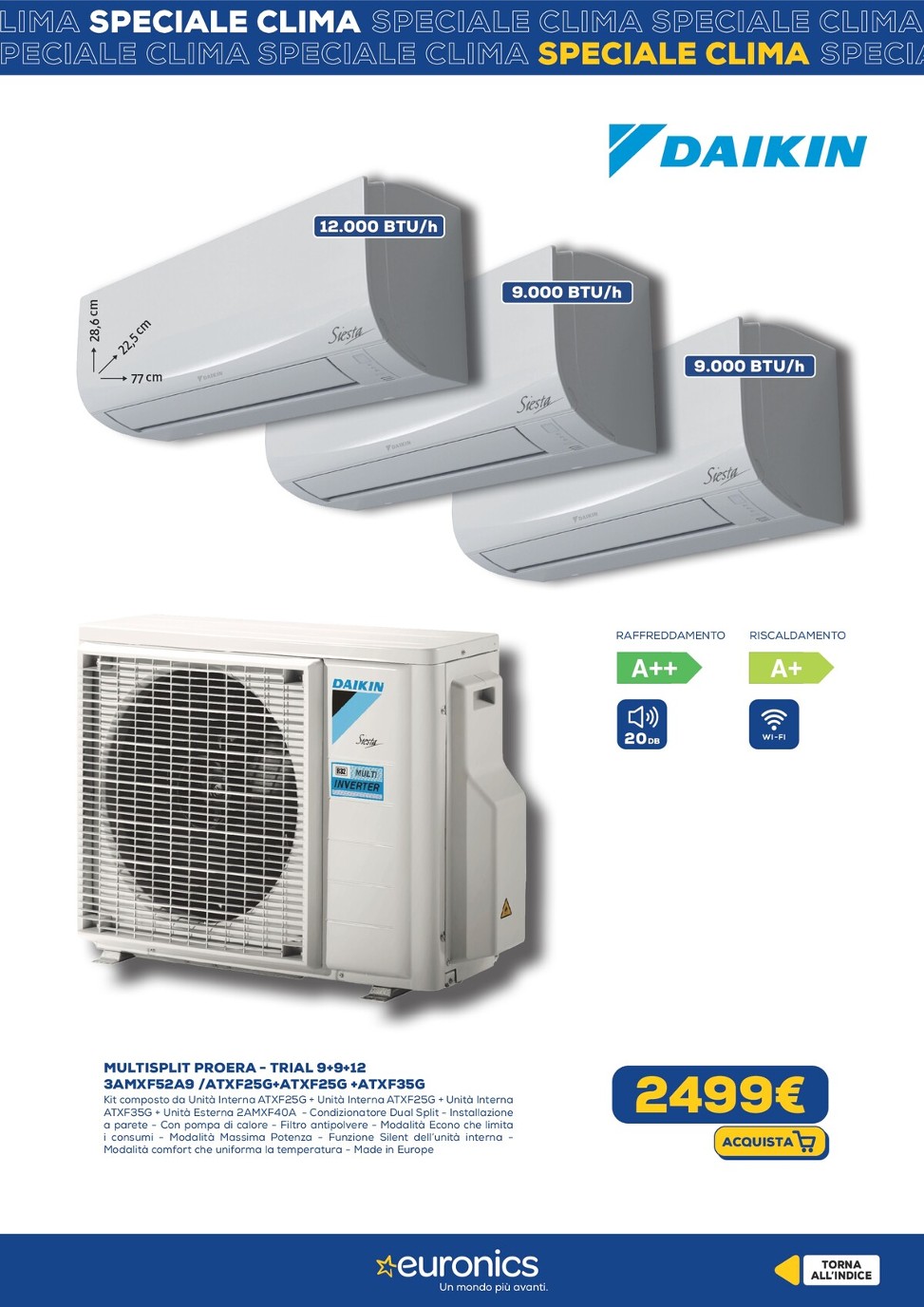 euronics - Volantino Euronics - Speciale Clima valido dal 29/05 al 18/06 - page: 8 euronics - Volantino Euronics - Speciale Clima valido dal 29/05 al 18/06 - page: 8