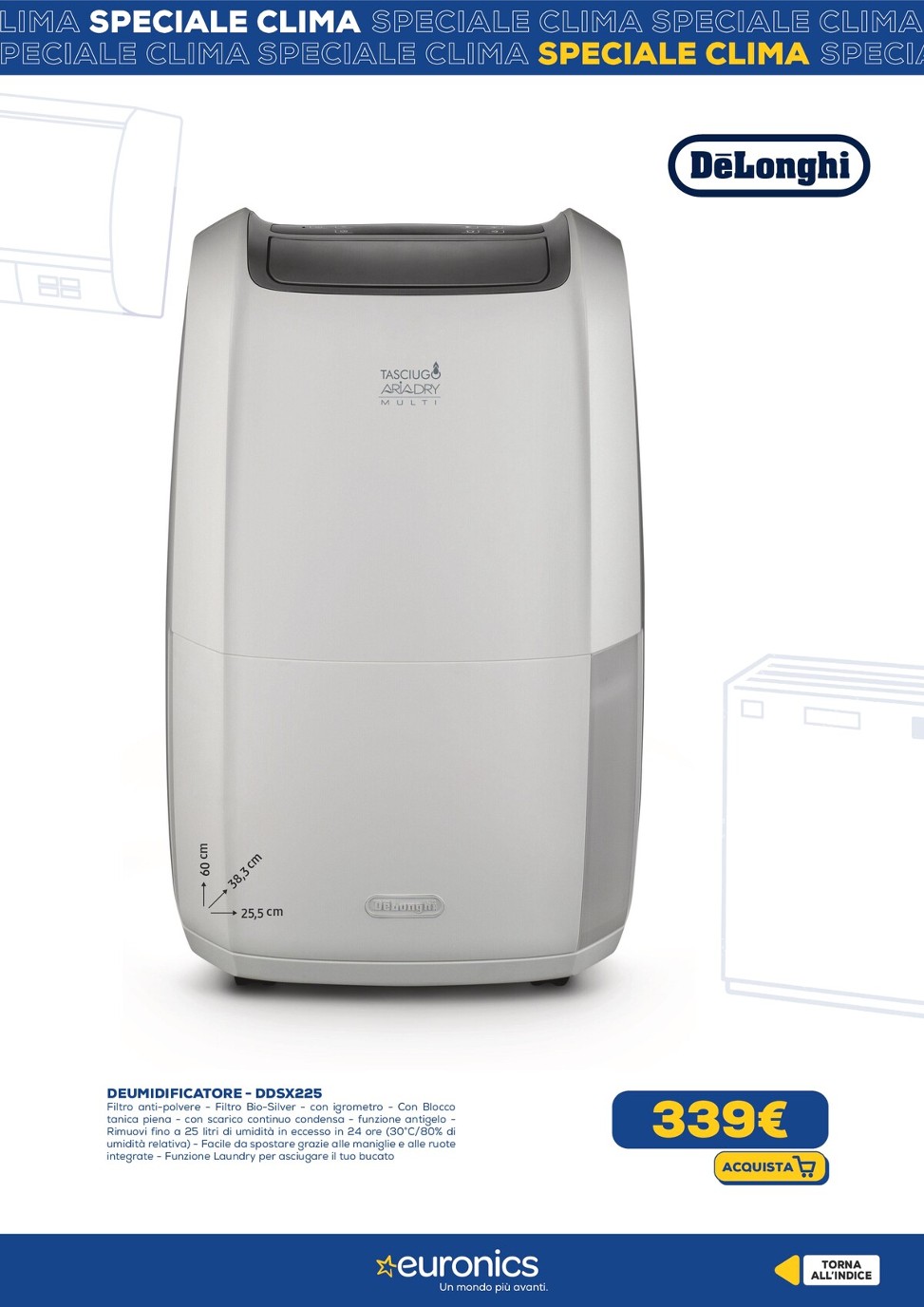 euronics - Volantino Euronics - Speciale Clima valido dal 29/05 al 18/06 - page: 37 euronics - Volantino Euronics - Speciale Clima valido dal 29/05 al 18/06 - page: 37