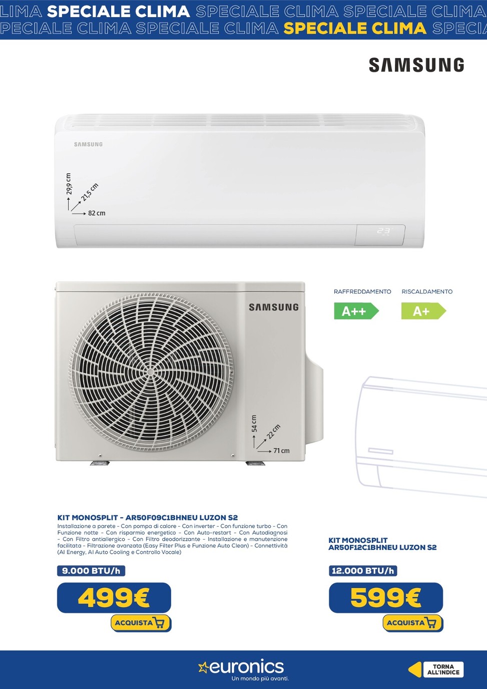 euronics - Volantino Euronics - Speciale Clima valido dal 29/05 al 18/06 - page: 21 euronics - Volantino Euronics - Speciale Clima valido dal 29/05 al 18/06 - page: 21