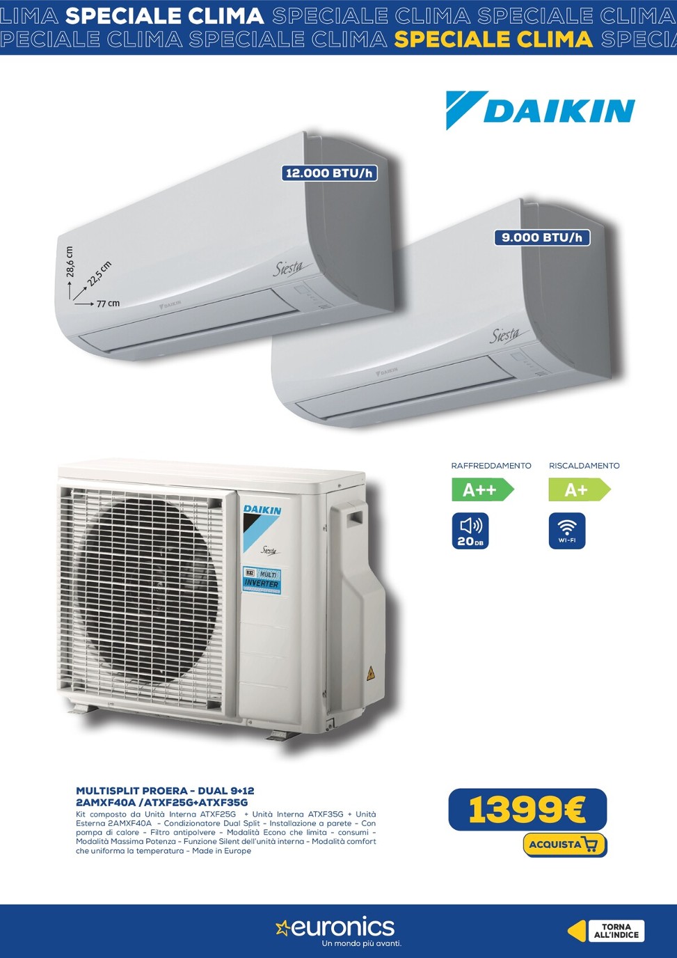 euronics - Volantino Euronics - Speciale Clima valido dal 29/05 al 18/06 - page: 7 euronics - Volantino Euronics - Speciale Clima valido dal 29/05 al 18/06 - page: 7