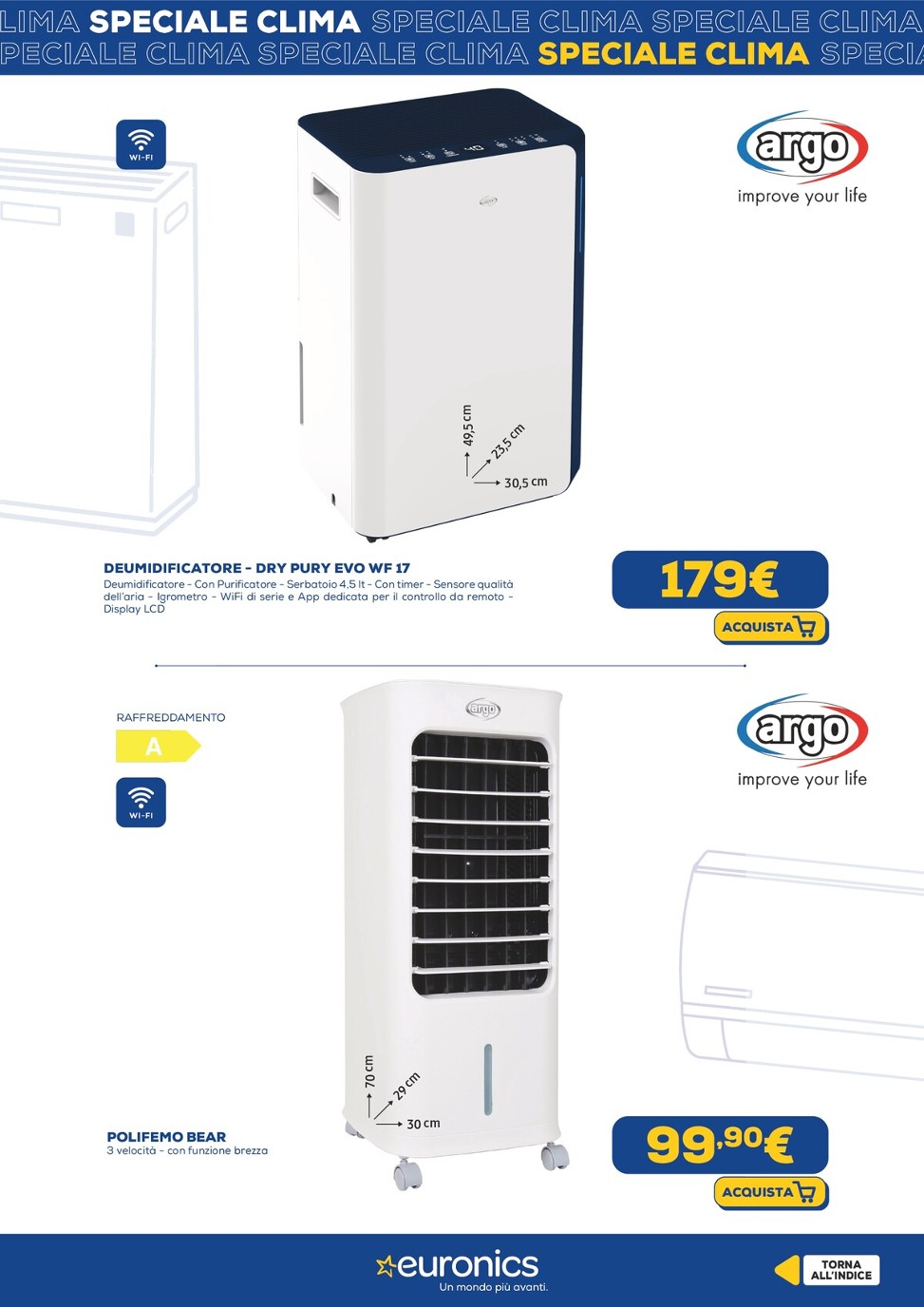 euronics - Volantino Euronics - Speciale Clima valido dal 29/05 al 18/06 - page: 32 euronics - Volantino Euronics - Speciale Clima valido dal 29/05 al 18/06 - page: 32