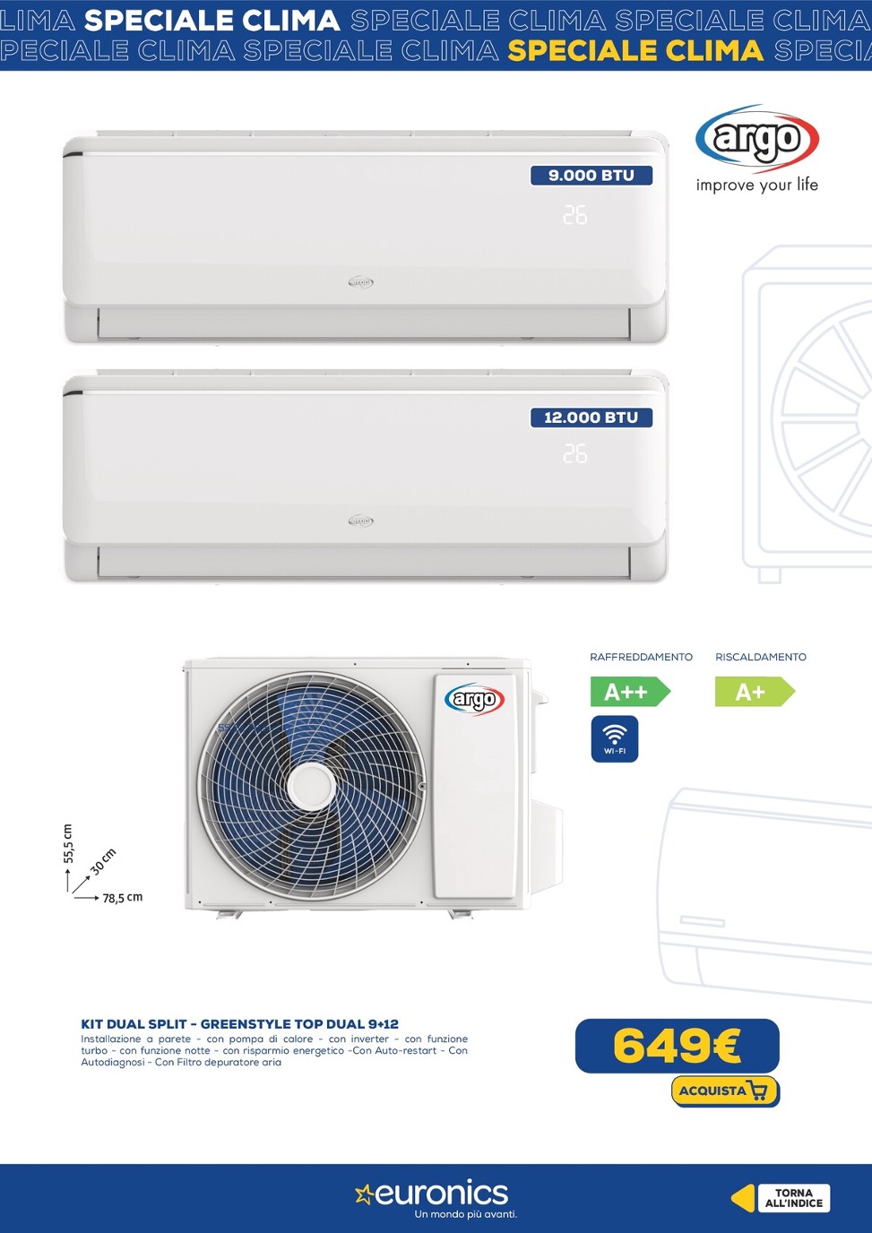 euronics - Volantino Euronics - Speciale Clima valido dal 29/05 al 18/06 - page: 24 euronics - Volantino Euronics - Speciale Clima valido dal 29/05 al 18/06 - page: 24