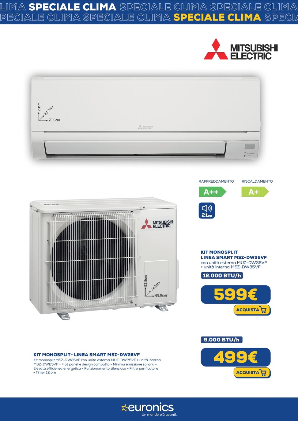 euronics - Volantino Euronics - Speciale Clima valido dal 29/05 al 18/06 - page: 9 euronics - Volantino Euronics - Speciale Clima valido dal 29/05 al 18/06 - page: 9