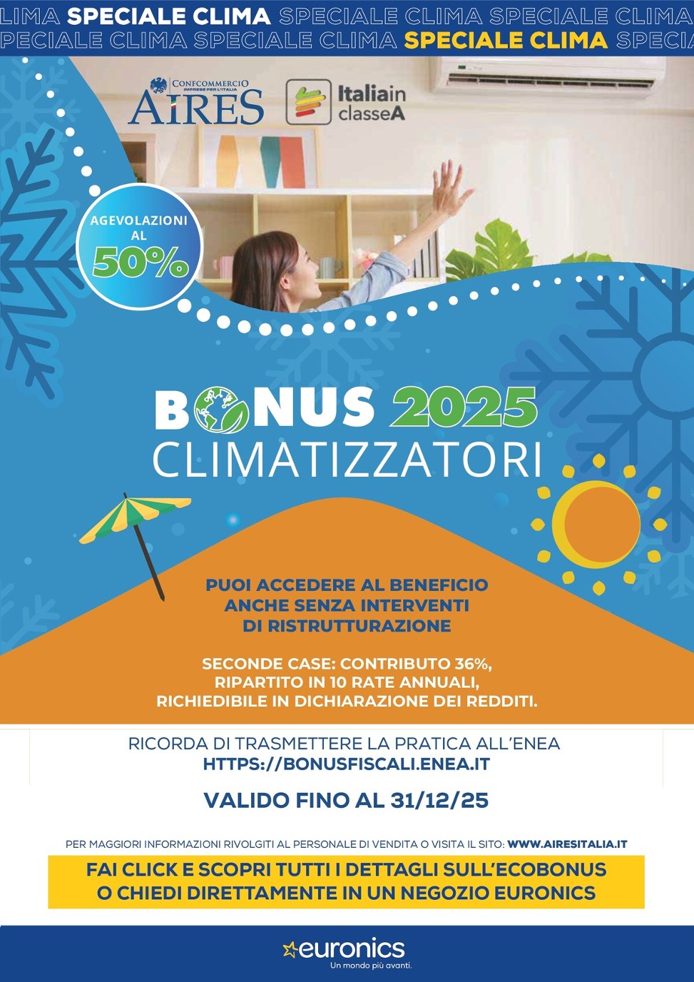 euronics - Volantino Euronics - Speciale Clima valido dal 29/05 al 18/06 - page: 3 euronics - Volantino Euronics - Speciale Clima valido dal 29/05 al 18/06 - page: 3