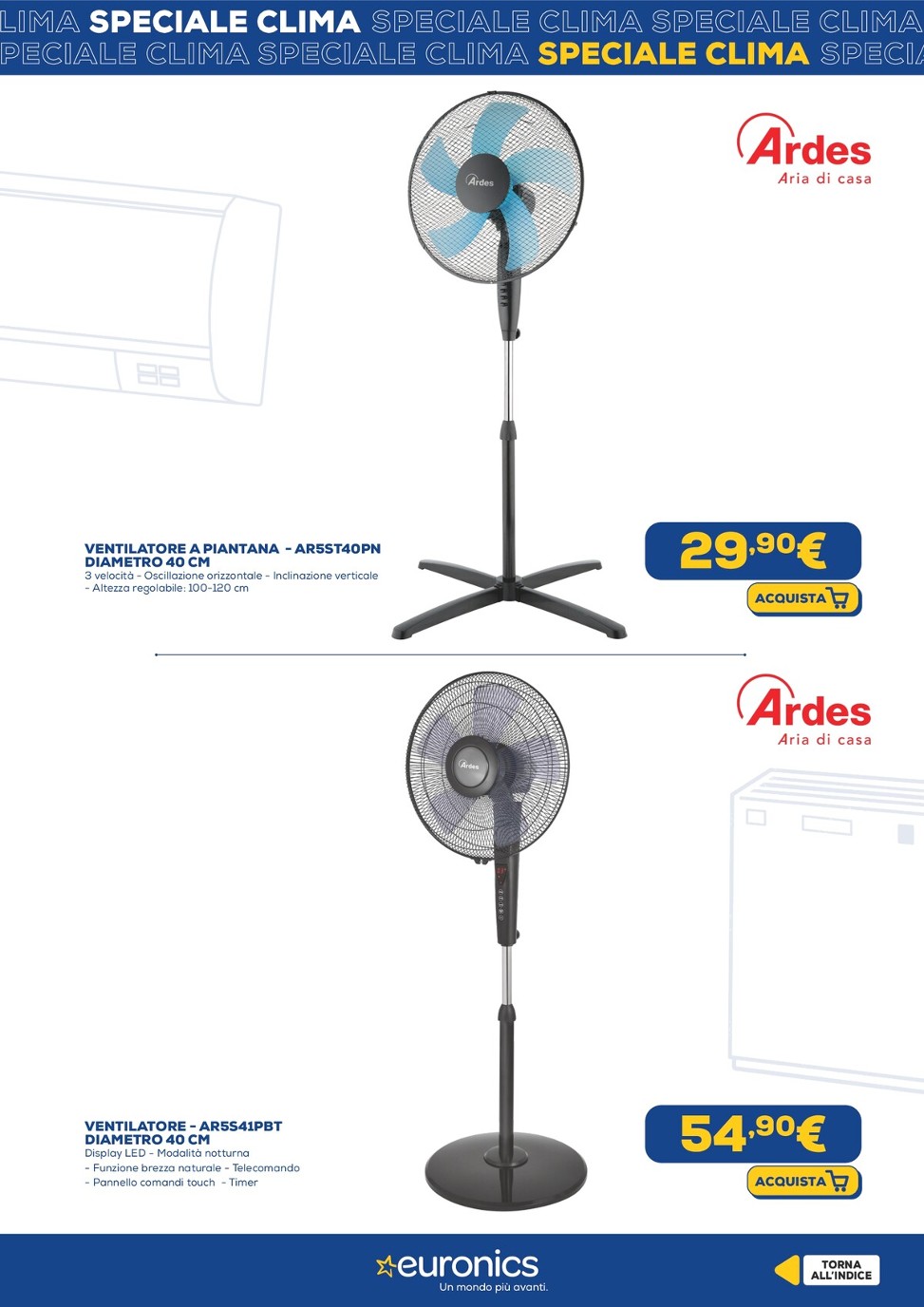 euronics - Volantino Euronics - Speciale Clima valido dal 29/05 al 18/06 - page: 36 euronics - Volantino Euronics - Speciale Clima valido dal 29/05 al 18/06 - page: 36