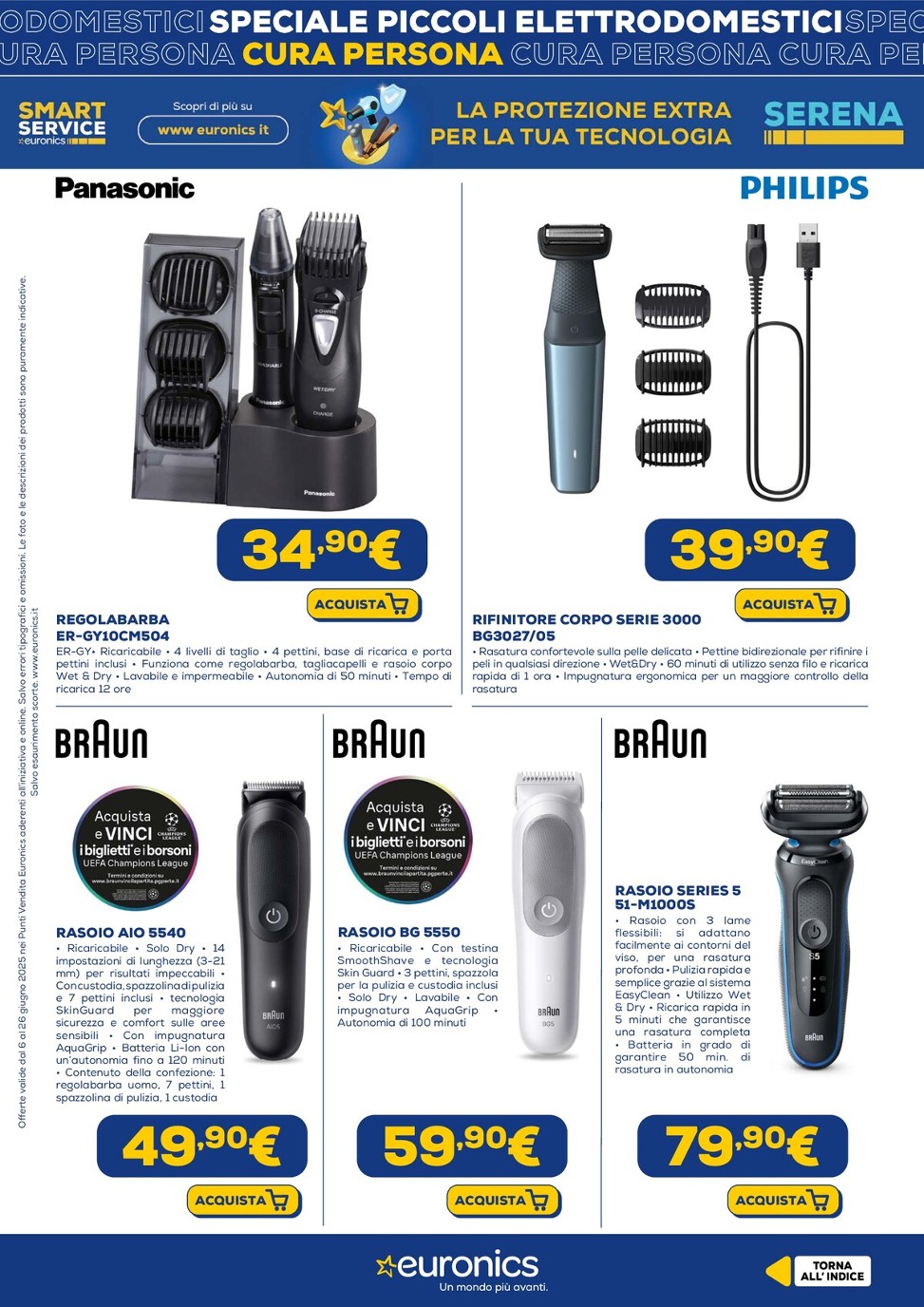 euronics - Volantino Euronics - Speciale Piccoli Elettrodomestici valido dal 05/06 al 26/06 - page: 28